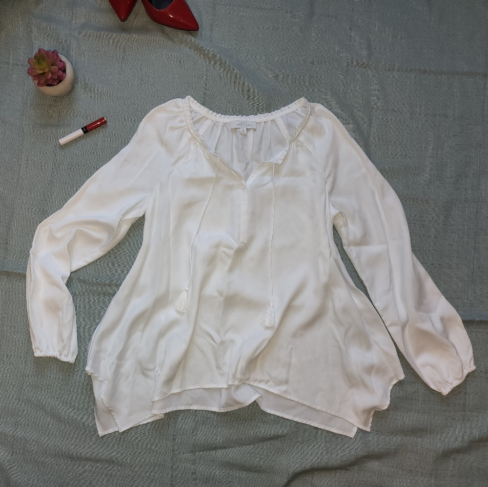 New Direction white blouse size S